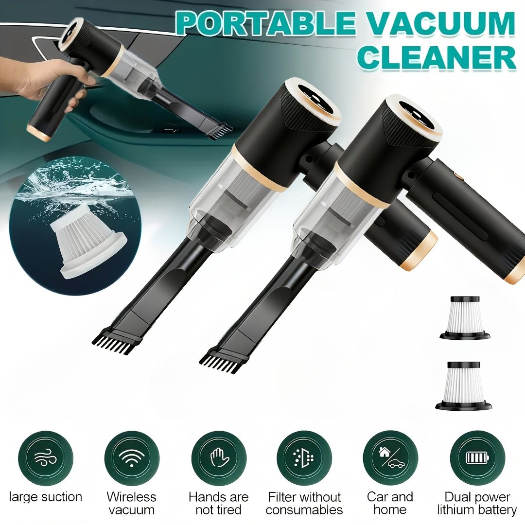 Portable Air Duster Wireless Vacuum Cleaner