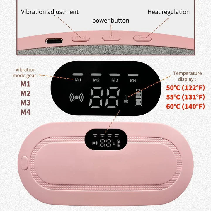 Portable Cordless Heating Pad for Menstrual Cramps Relief