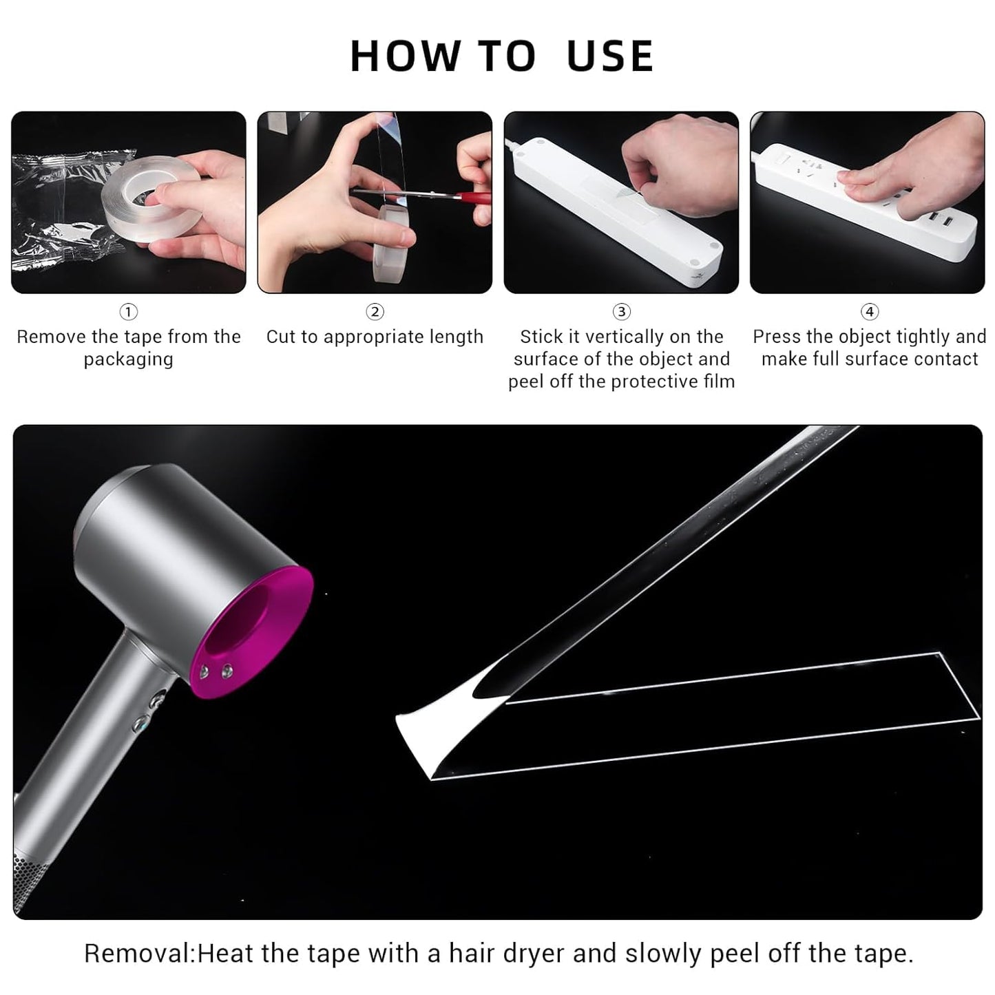 Transformative Double Sided Adhesive Tape (Buy 1Get 1 Free)