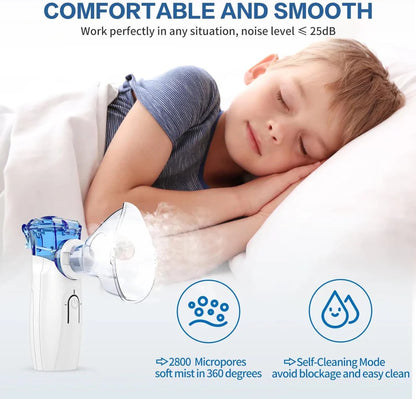 NeuraBreath™ – Silent Portable Nebulizer | Safe Relief Anytime