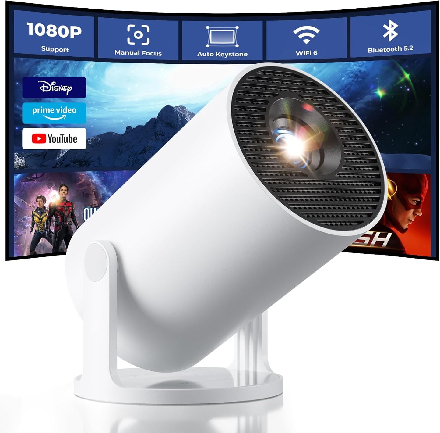 Cinematic Projector Portable Home Theater™