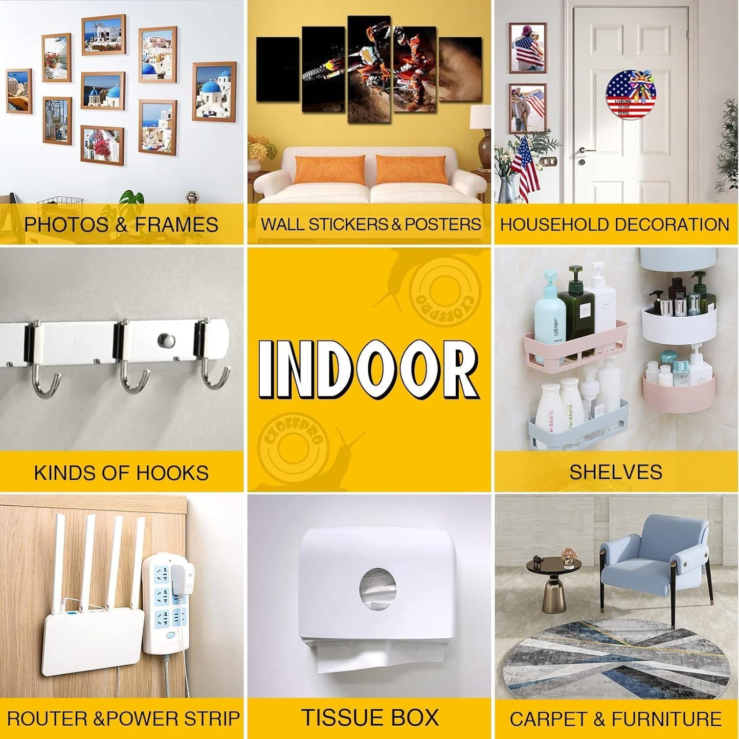 Premium Double-Sided Mounting Tape ( Buy One Get One Free)