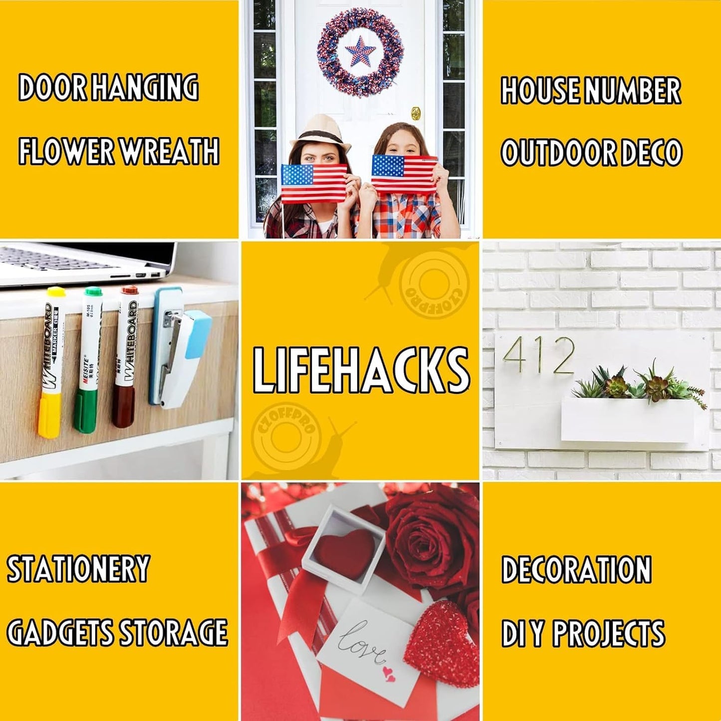 Premium Double-Sided Mounting Tape ( Buy One Get One Free)