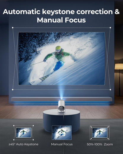 Cinematic Projector Portable Home Theater™