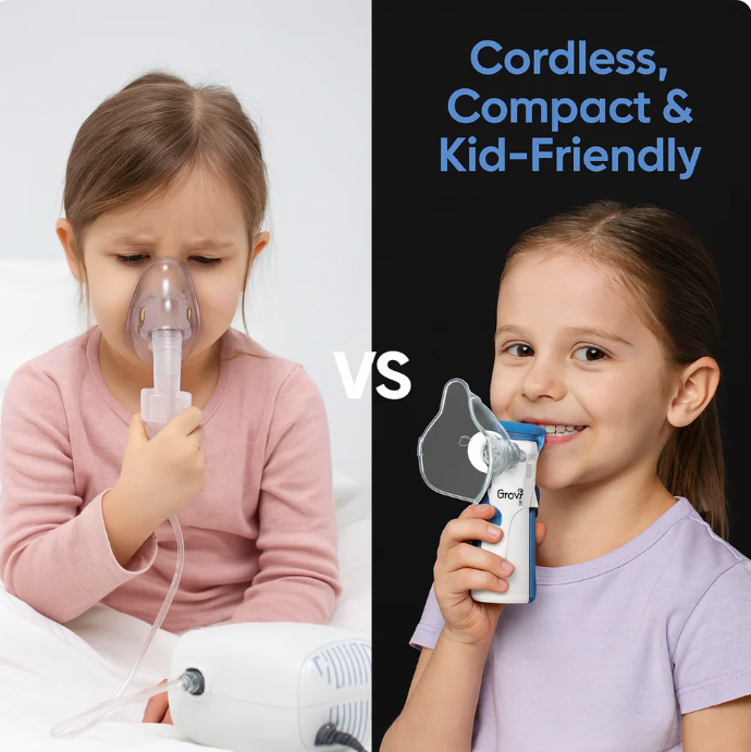 PureBreath™ – Compact Nebulizer | Gentle Vapour | Safe Relief Anytime, Anywhere