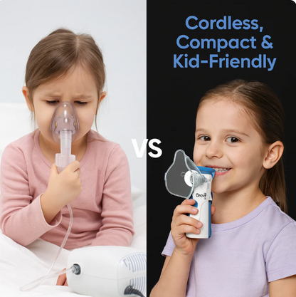 PureBreath™ – Compact Nebulizer | Gentle Vapour | Safe Relief Anytime, Anywhere