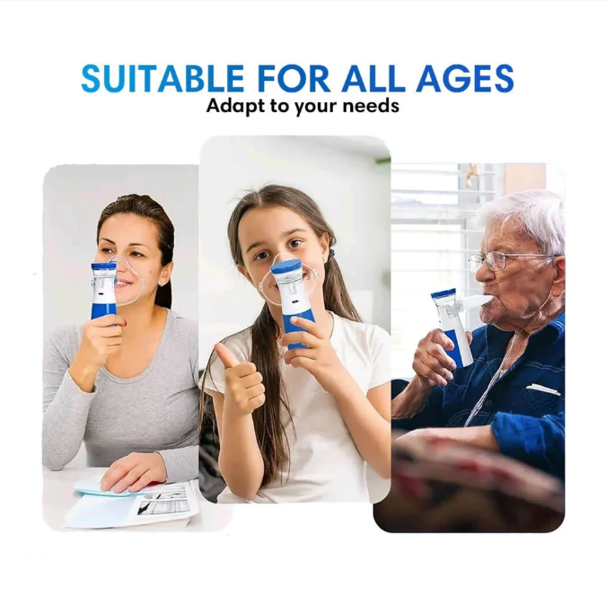 PureBreath™ – Compact Nebulizer | Gentle Vapour | Safe Relief Anytime, Anywhere