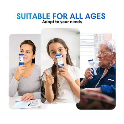 PureBreath™ – Compact Nebulizer | Gentle Vapour | Safe Relief Anytime, Anywhere