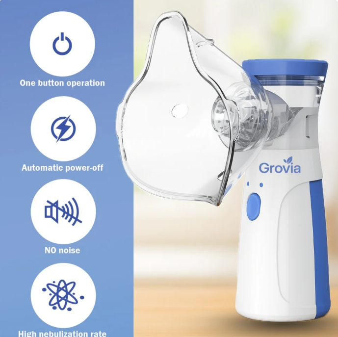 PureBreath™ – Compact Nebulizer | Gentle Vapour | Safe Relief Anytime, Anywhere