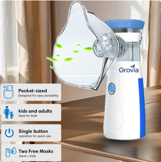 PureBreath™ – Compact Nebulizer | Gentle Vapour | Safe Relief Anytime, Anywhere