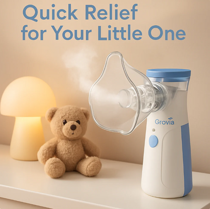 PureBreath™ – Compact Nebulizer | Gentle Vapour | Safe Relief Anytime, Anywhere