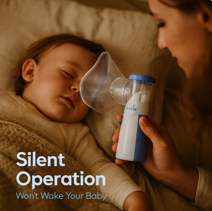 PureBreath™ – Compact Nebulizer | Gentle Vapour | Safe Relief Anytime, Anywhere