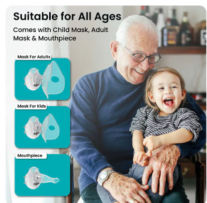 NeuraBreath™ – Silent Portable Nebulizer | Safe Relief Anytime